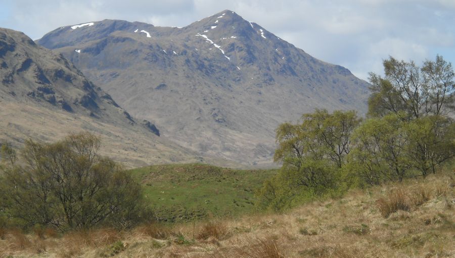 Creag Mhor at the head of Glen Lochay