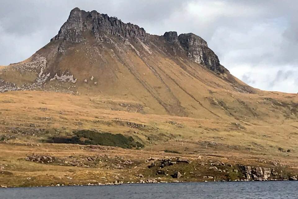 Stac Pollaidh in Wester Ross in the NW Highlands of Scotland