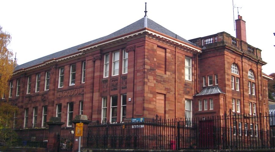 Langside School in Shawlands