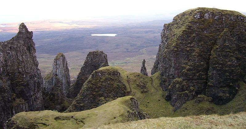 The Table at the Quiraing on the Isle of Skye