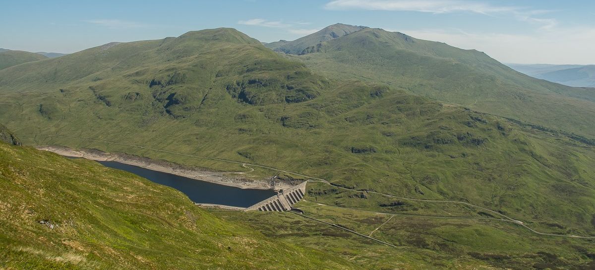 Meall Corranach and Beinn Ghlas from Meall nan Tarmachan