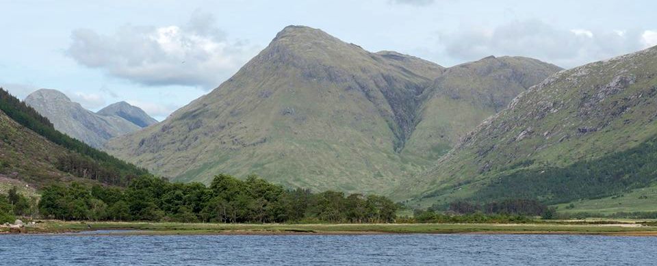 Stob Dubh from Loch Etive