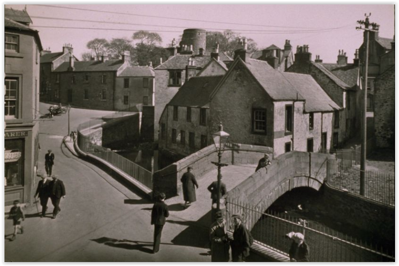 Old photo of Buckety Boo Bridge