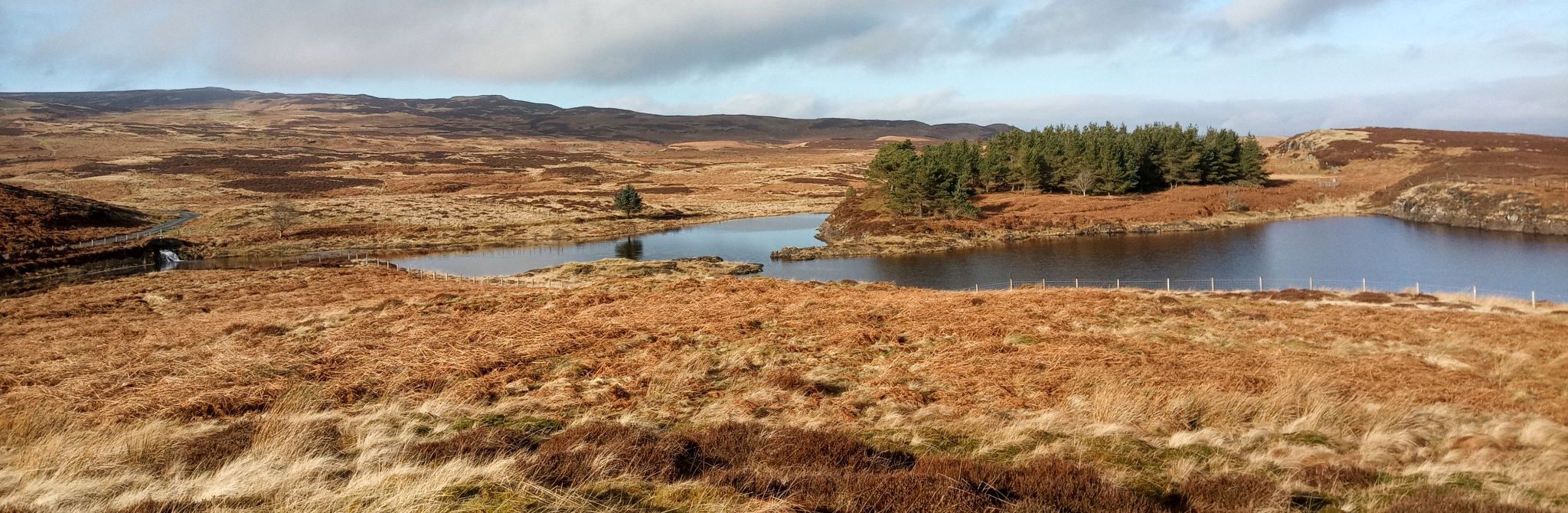 Higher reservoir in Touch Hills