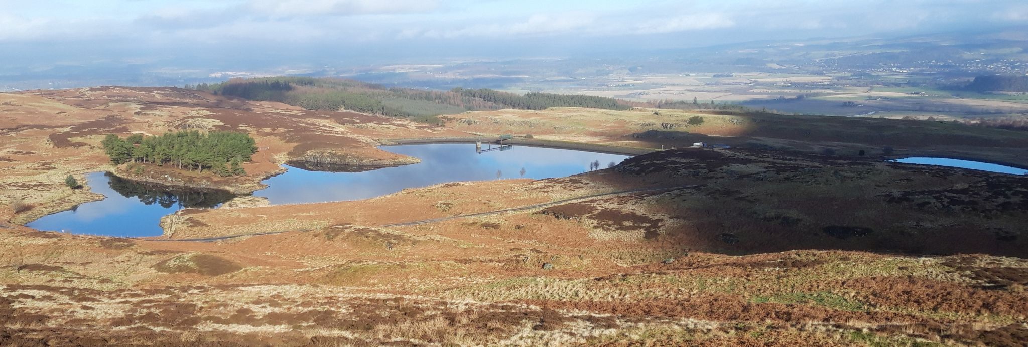 Higher reservoir in Touch Hills