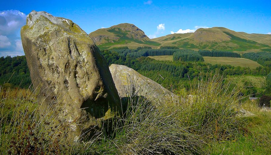 West Highland Way - Standing Stones at Duntreath