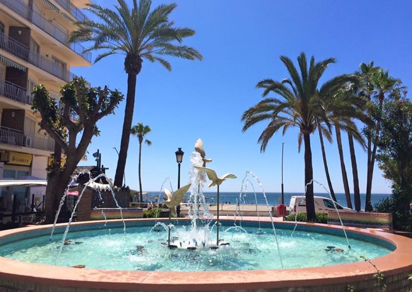 Estepona on the Costa del Sol in Southern Spain