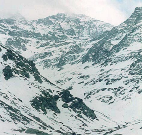 North Face of Mulhacen ( 3481m ) in the Sierra Nevada in Southern Spain