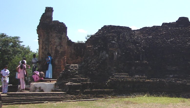 Potgul Vihara ( Library Dagoba ) in Southern Group