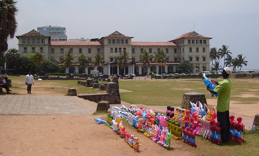 Galle Face Green in Colombo City, Sri Lanka