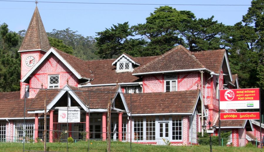 The Post Office in Nuwara Eliya