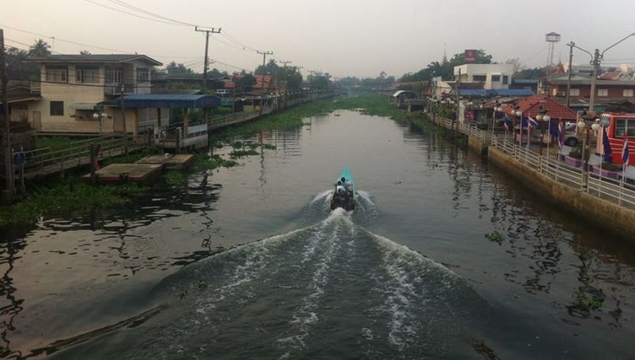 Canal Taxi in Bangkok Khlong