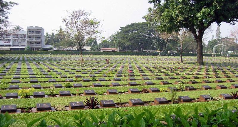 War Cemetery in Kanchanaburi