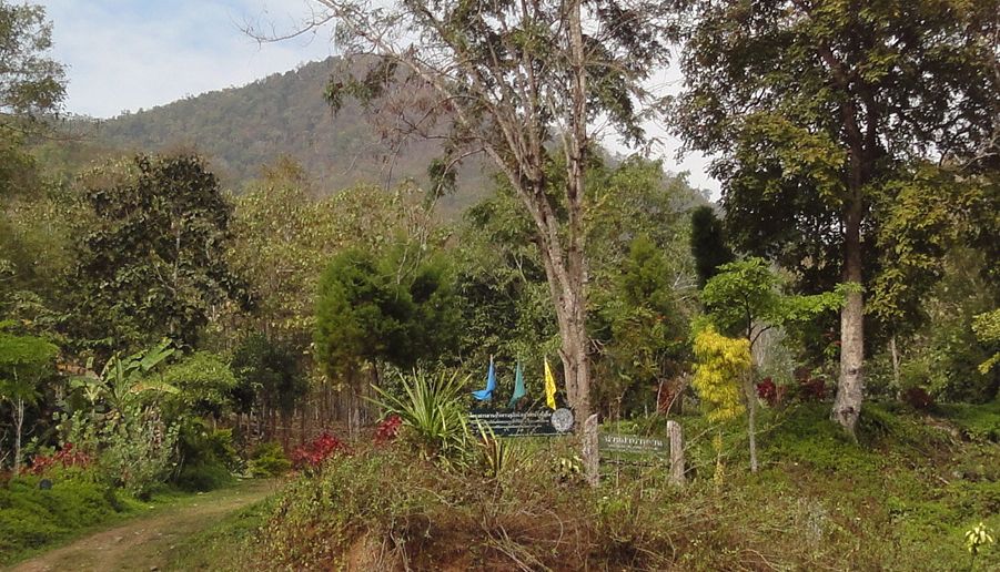 Countryside at Mae Sariang in NW Thailand