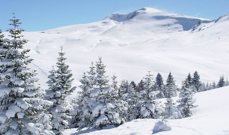 Mt. Uludag ( Mt. Olympus ) in Turkey