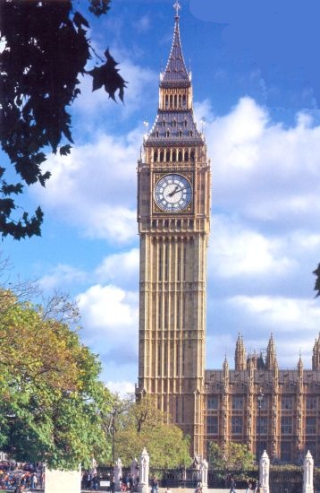 Big Ben Clock Tower in London