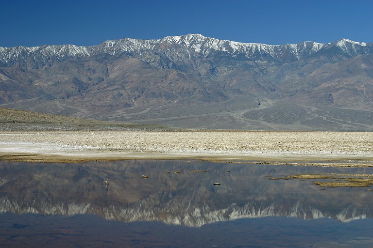 Telescope Peak from Badwater in Death Valley