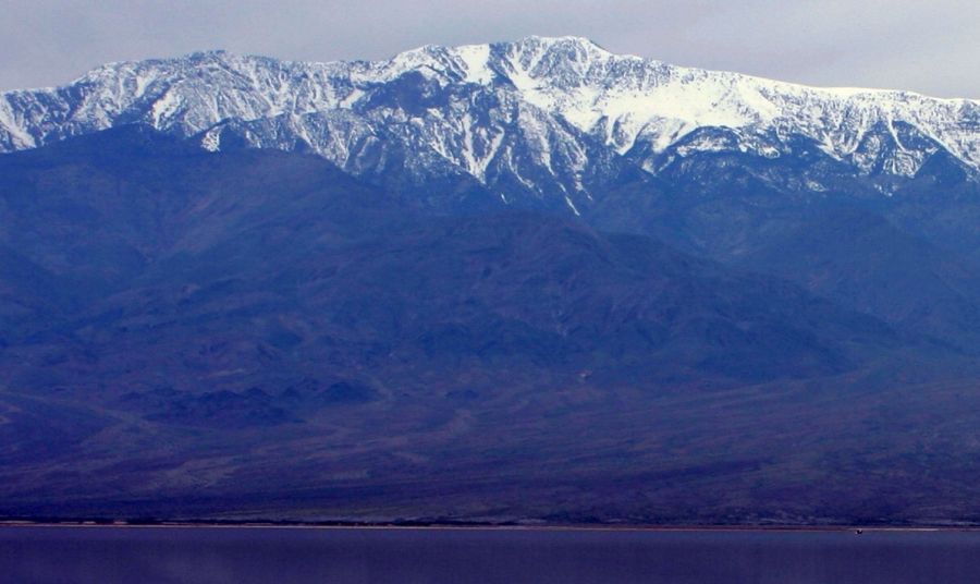 Telescope Peak from Badwater in Death Valley