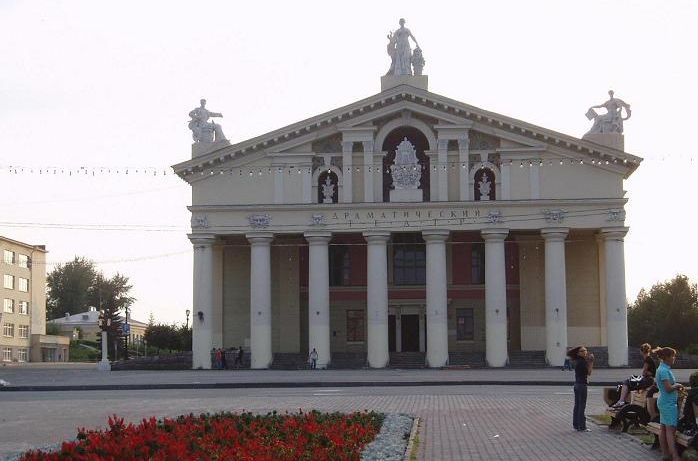 Theatre in Nizhnij Tagil in the Urals of Russia