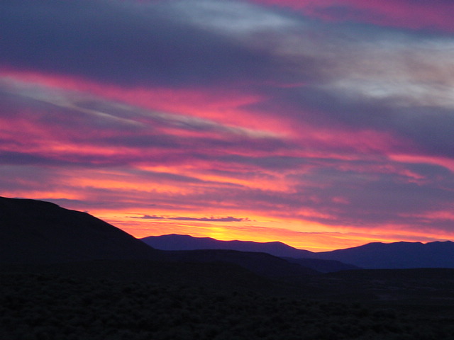 Sunset in Oregon, USA