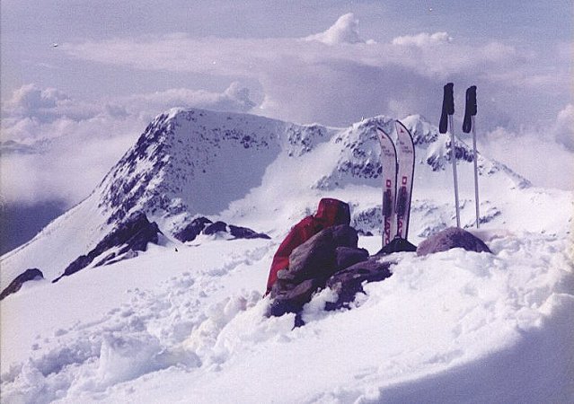 Sgurr na Sgine from Faochag in winter