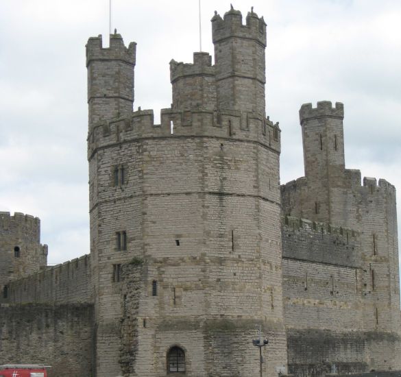 Eagle Tower at Caernarfon Castle