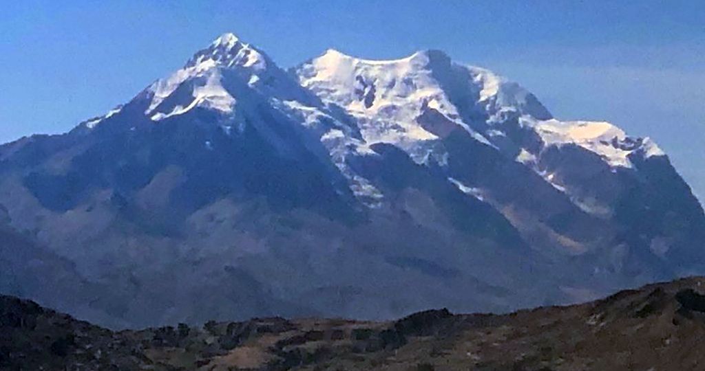 Illimani ( Aymara ) in Bolivia