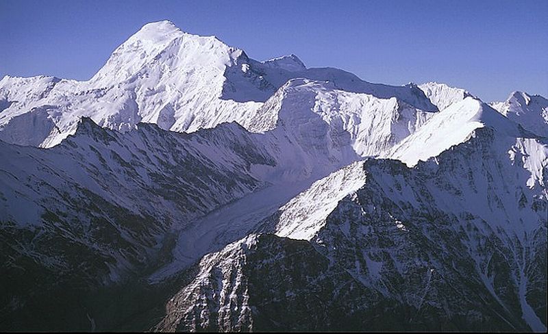 Pik Korzhenevsky in Tajikistan, Central Asia