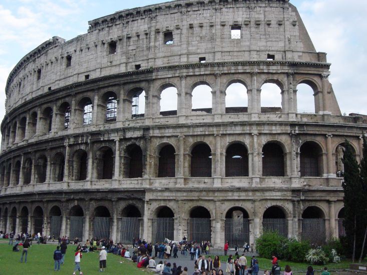 The Colosseum in Rome