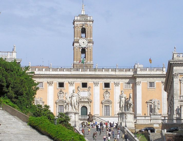 City Hall in Rome the capital city of Italy