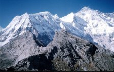 Cho Oyu from Khumbu Panch Pokhari